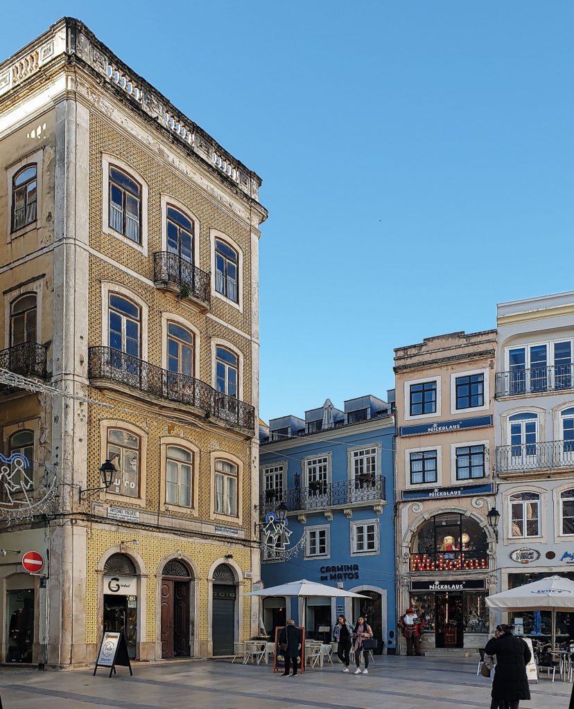 Foto aus dem Zentrum von Coimbra (Portugal)