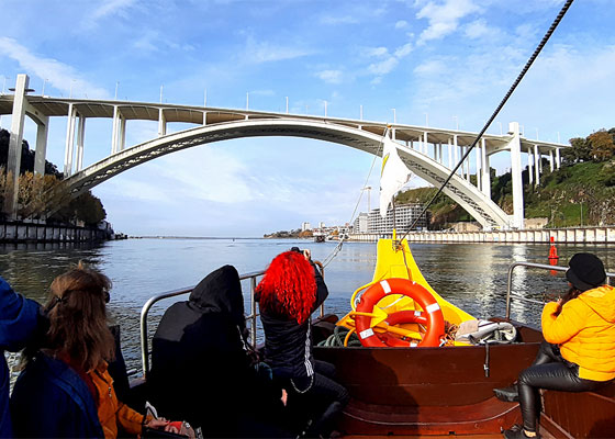 Foto von der 6-Brücken-Tour auf dem Douro in Porto