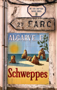 Foto über Schweppes-Werbung am Algarve